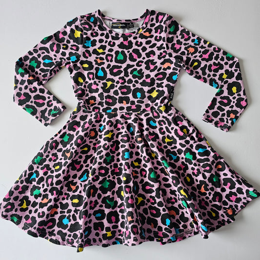Rock your Kid Waisted Dress - Size 4