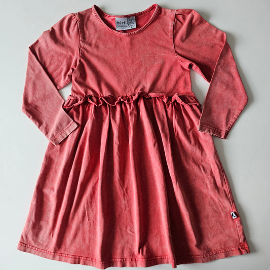 Minti Acid Wash Dress - Size 6