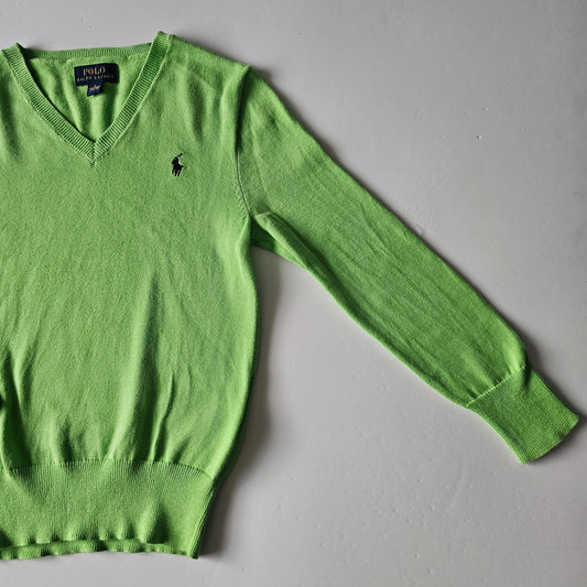 Polo Ralph Lauren 100% Cotton Knit Sweater - Size 6