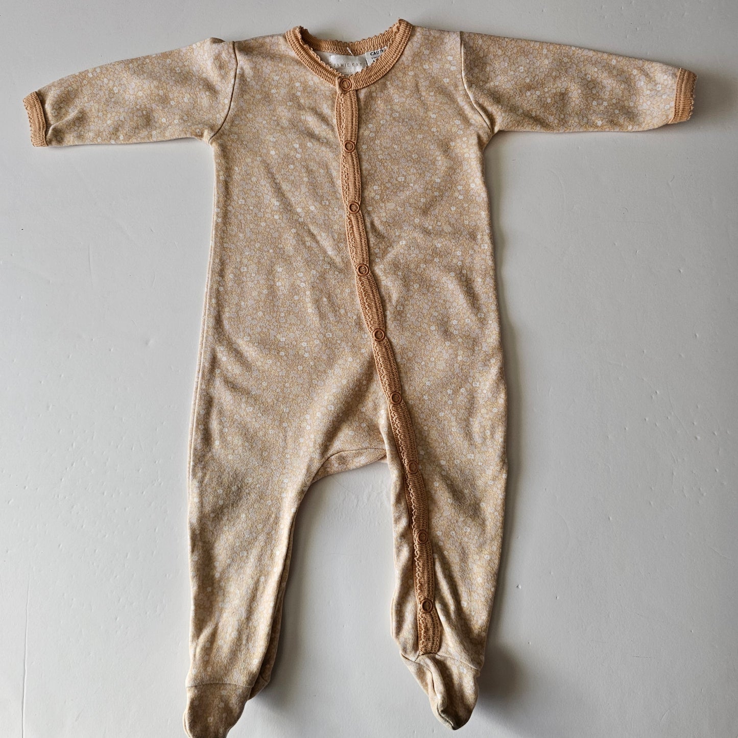 Jamie Kay Floral Onsie - Size 0-3m