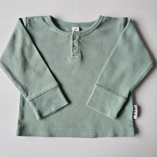 Hux Ribbed Top - Size 6-12m