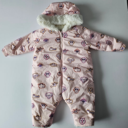 Kenzo Lined Puffer Snowsuit - Size 12m