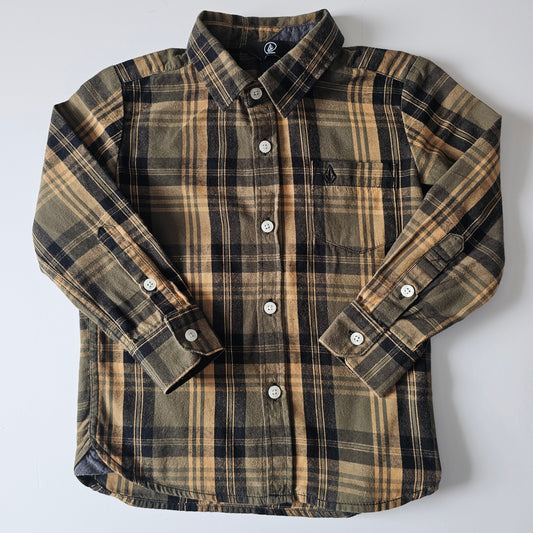 Volcom Check Shirt - Size 4