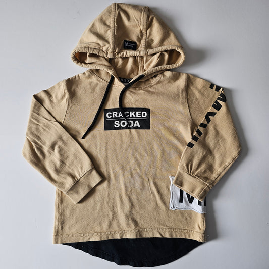 Cracked Soda Hooded Top - Size 3 (best fit)