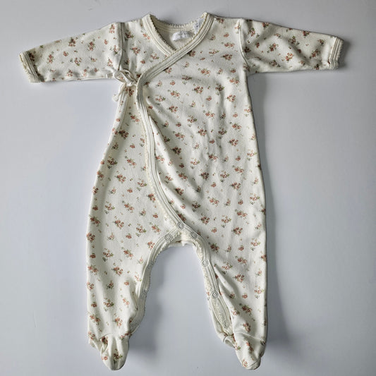 Jamie Kay Floral Onsie - Size NB