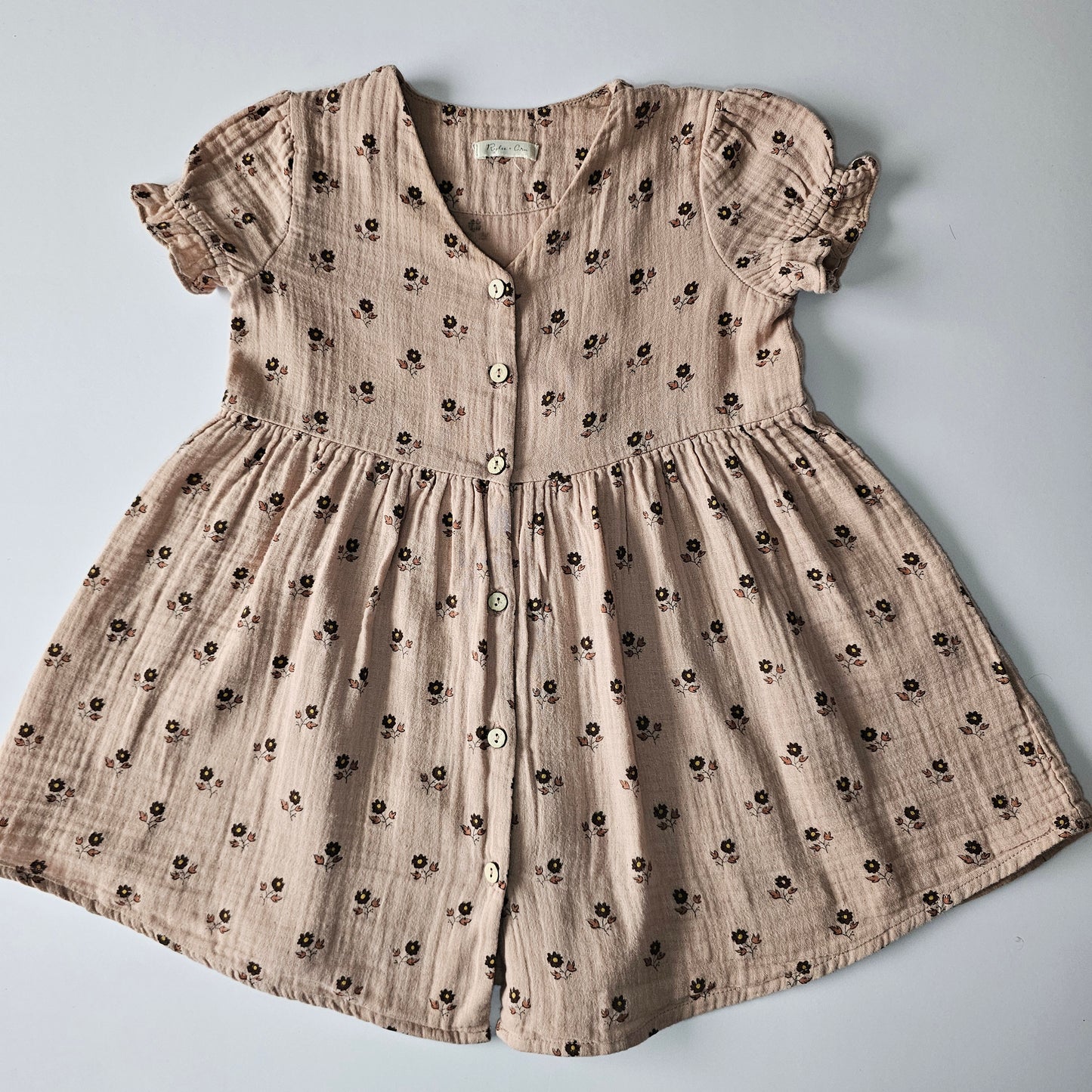Rylee & Cru Floral Dress (minor flaw) - Size 3 approx