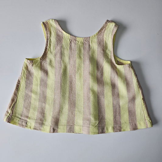 Seed Linen Blend Cropped Top - Size 4-5 (best fit)