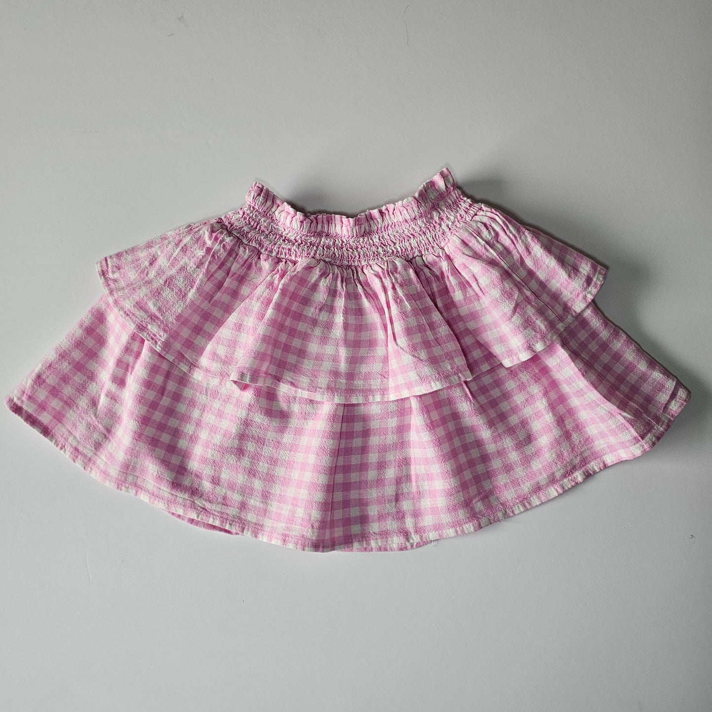 Mac & Elle Gingham Skirt - Size 3 (best fit)