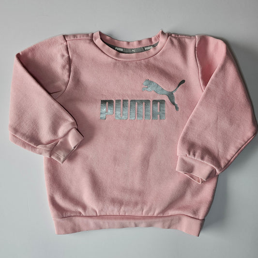 Puma Pink Sweatshirt - Size 2