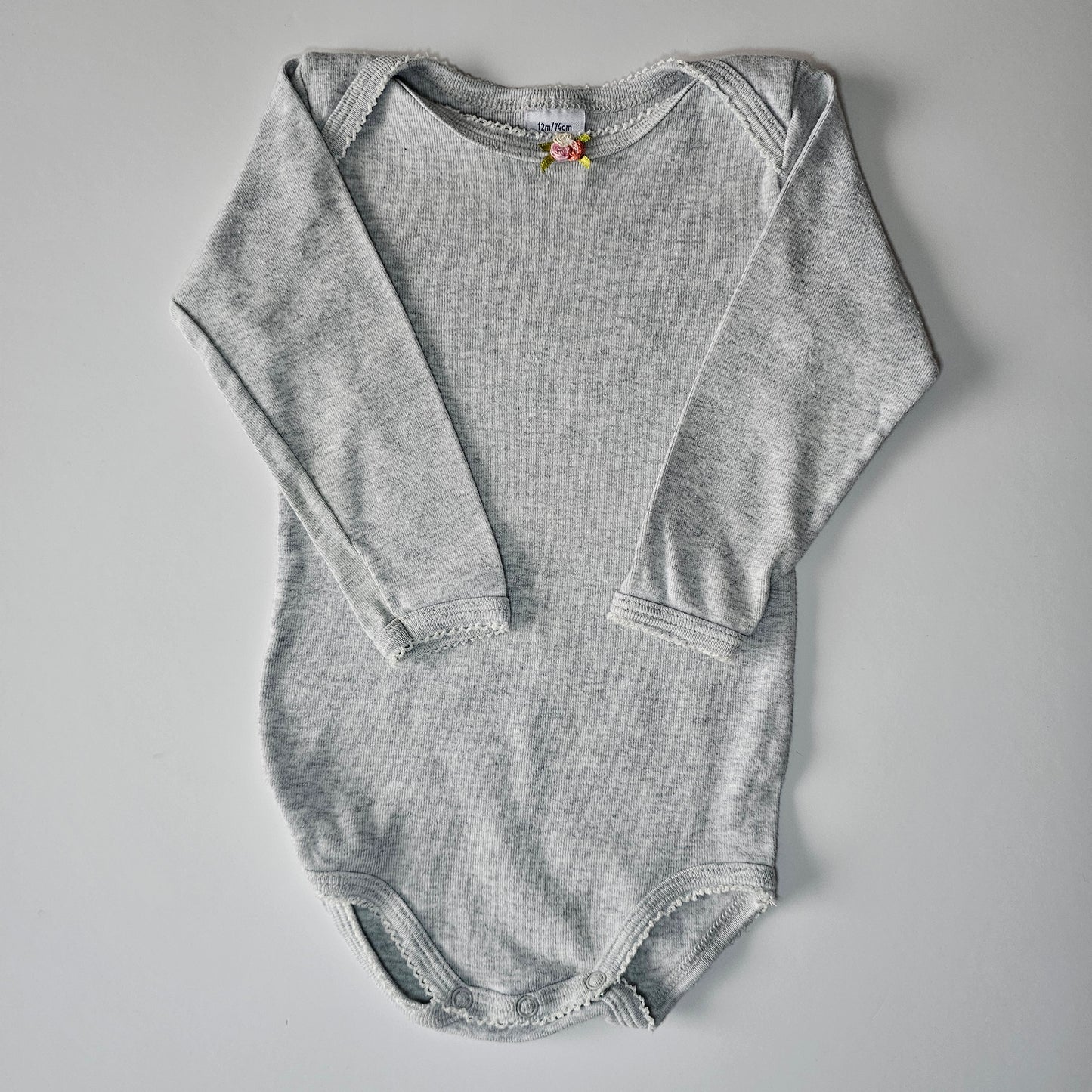 Petit Bateau Bodysuit - Size 6-12m