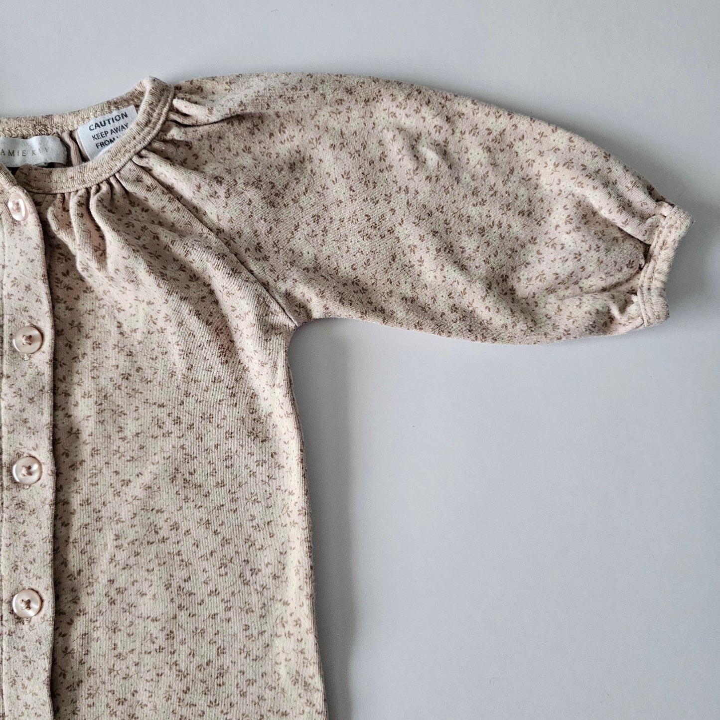 Jamie Kay Floral Onsie - Size 0-3m