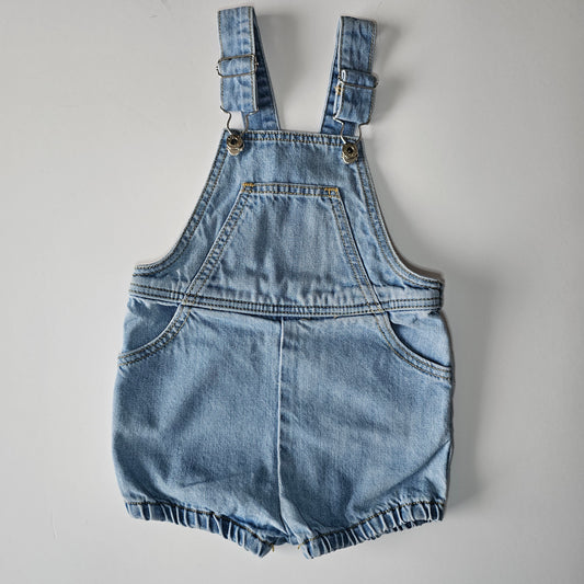 LTL PPL Denim Overall Romper - Size 1