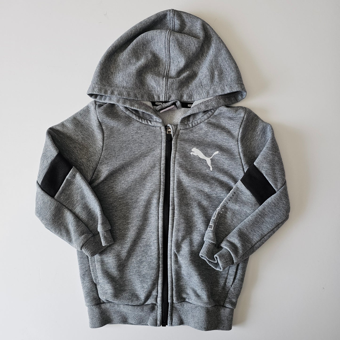 Puma Zip Hoodie - Size 3-4