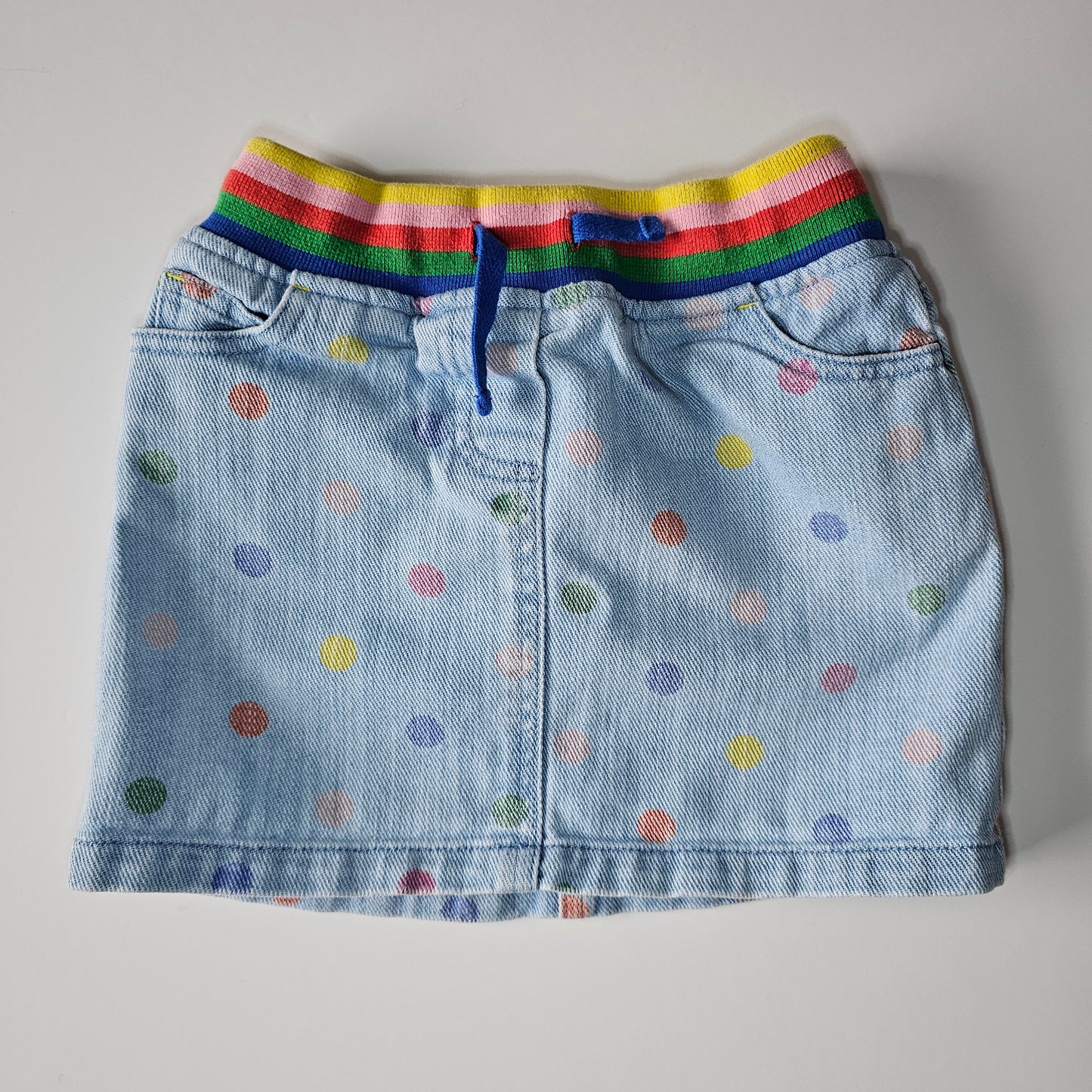 Mini Boden Denim Skirt - Size 4