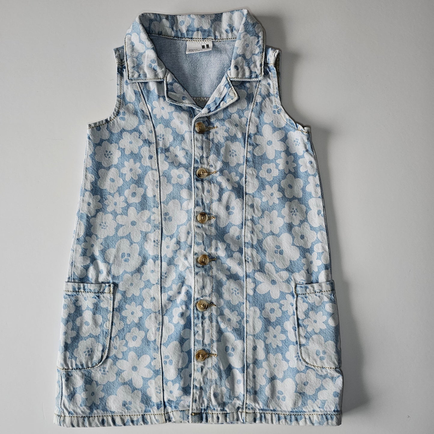 Cotton on Kids Denim Dress - Size 4