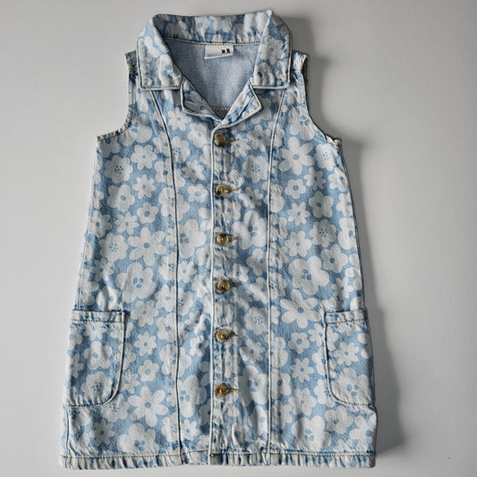 Cotton on Kids Denim Dress - Size 4