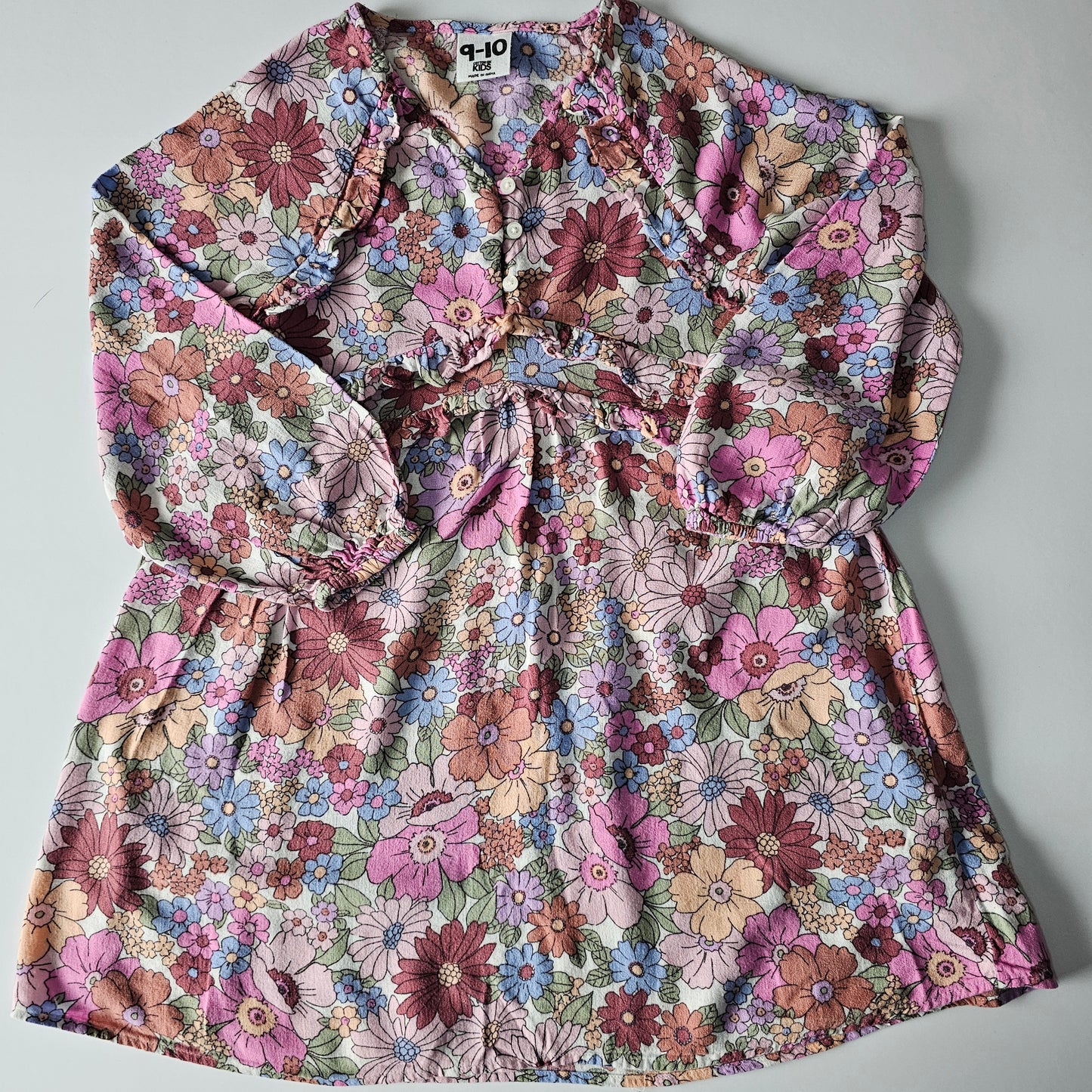 Cotton on Kids Floral Dress - Size 8 (best fit)