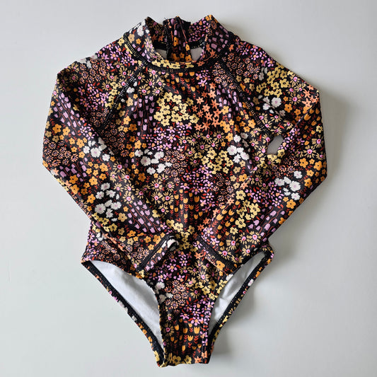 Cotton on Kids Floral Swimsuit - Size 2