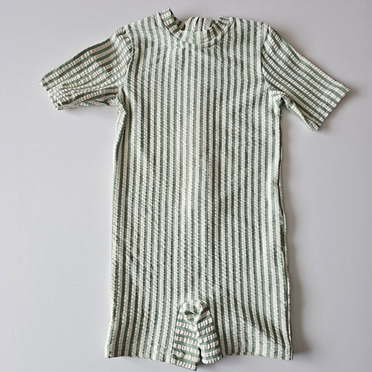 H&M Stripe Swimsuit - Size 6-12m