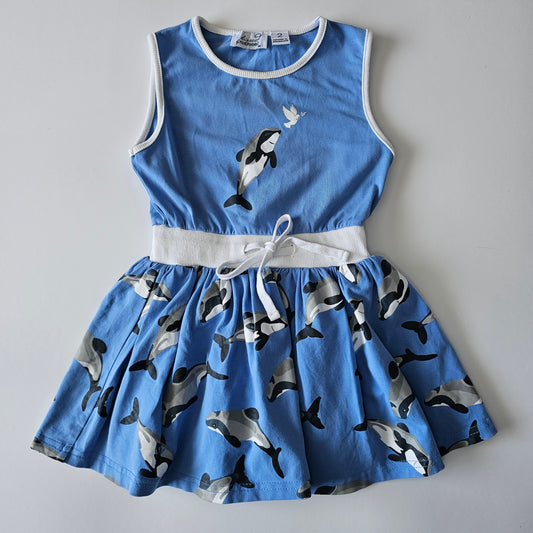 Kissed by Radicool Dolphin Dress (minor flaw) - Size 2