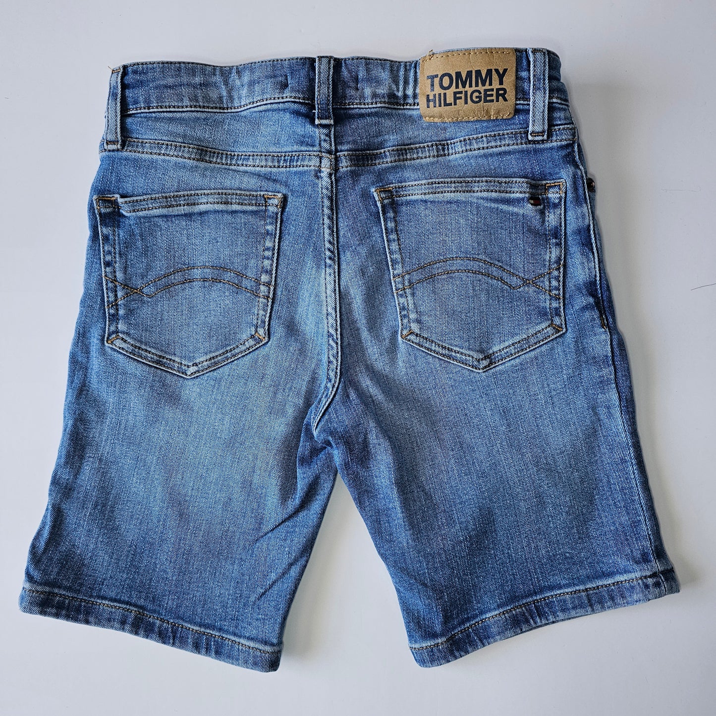 Tommy Hilfiger Denim Shorts - Size 8 (adjustable waist)