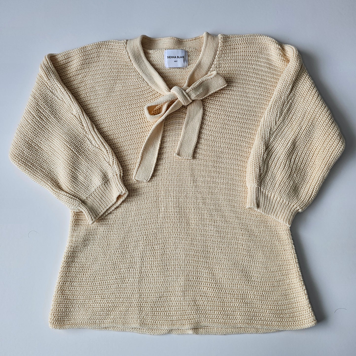 Sienna Blair Tie Knit - Size 4-5 (generous fit)