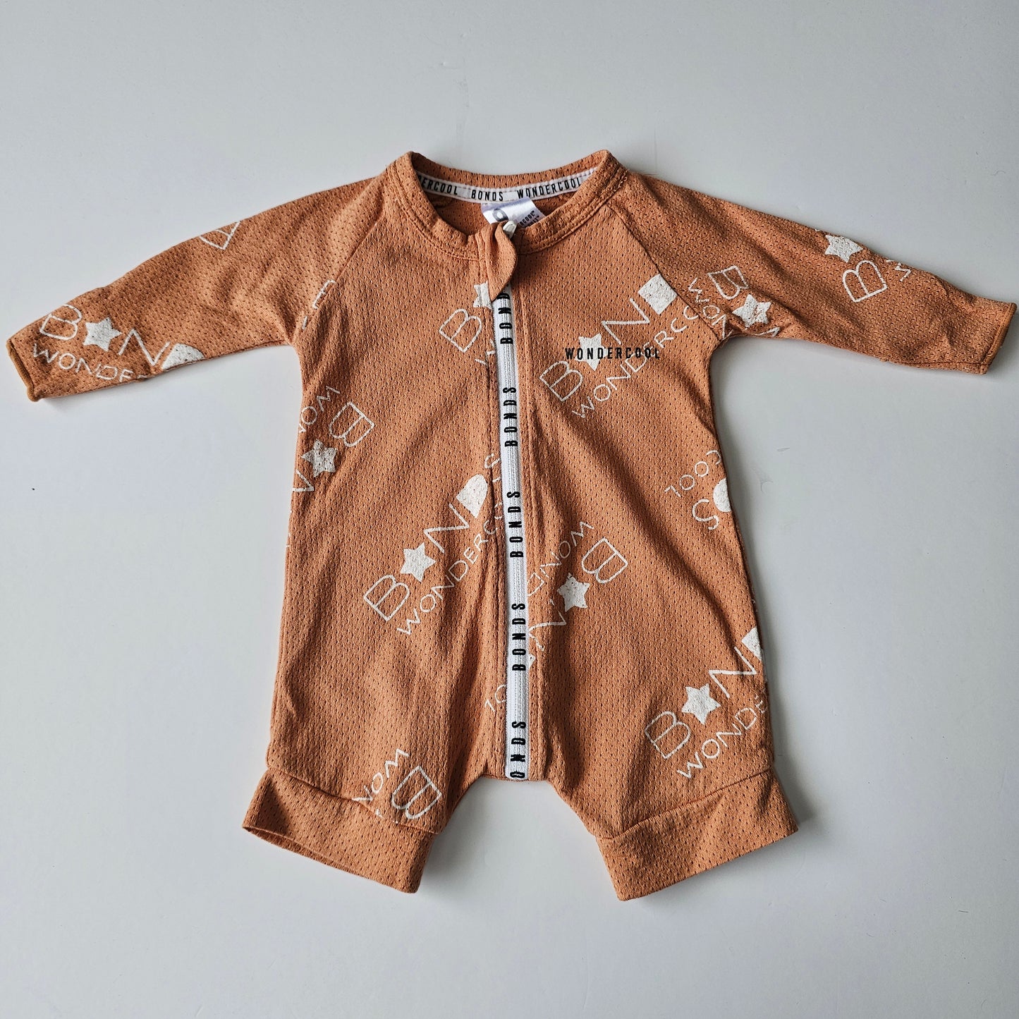 Bonds Wondercool Onsie - Size Newborn