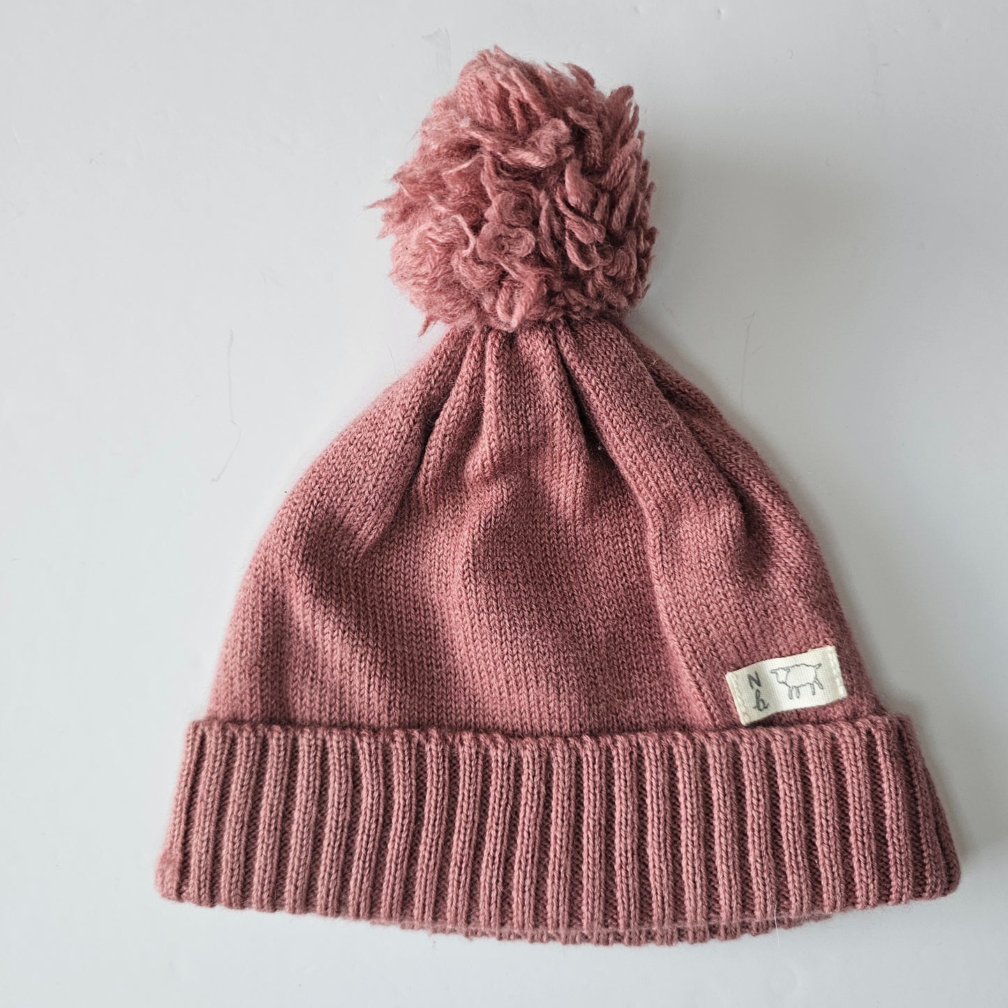 Nature Baby Merino Beanie (minor flaw) - Size 6-12m