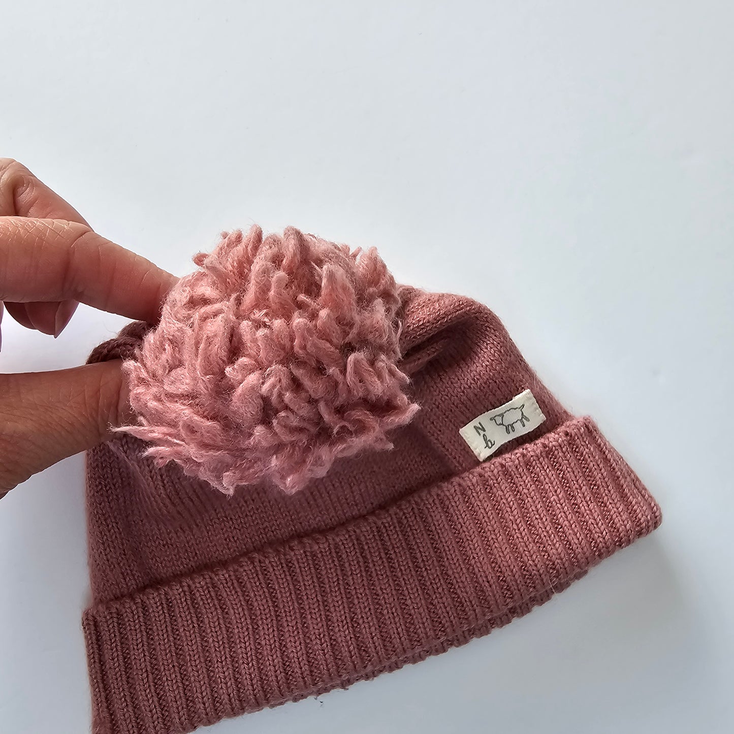 Nature Baby Merino Beanie (minor flaw) - Size 6-12m