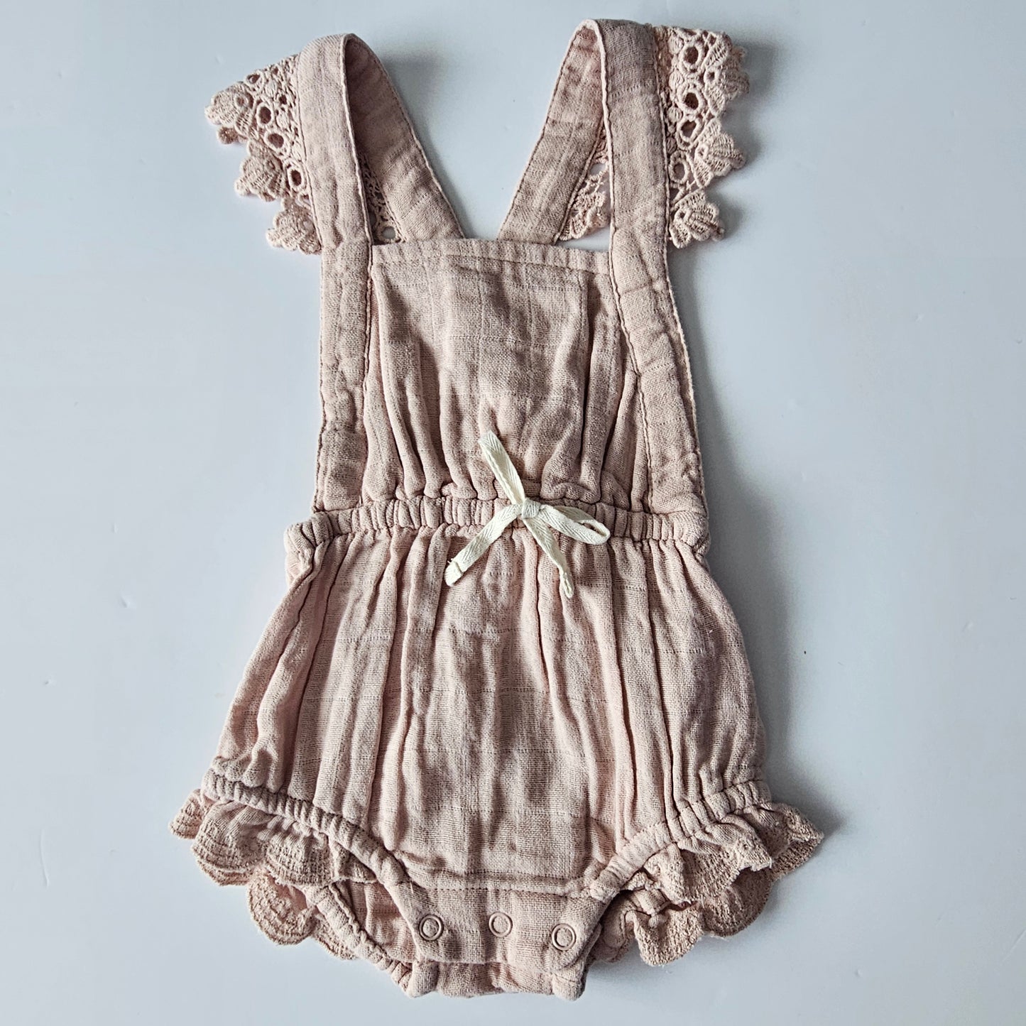Jamie Kay Muslin Playsuit - Size 0-3m