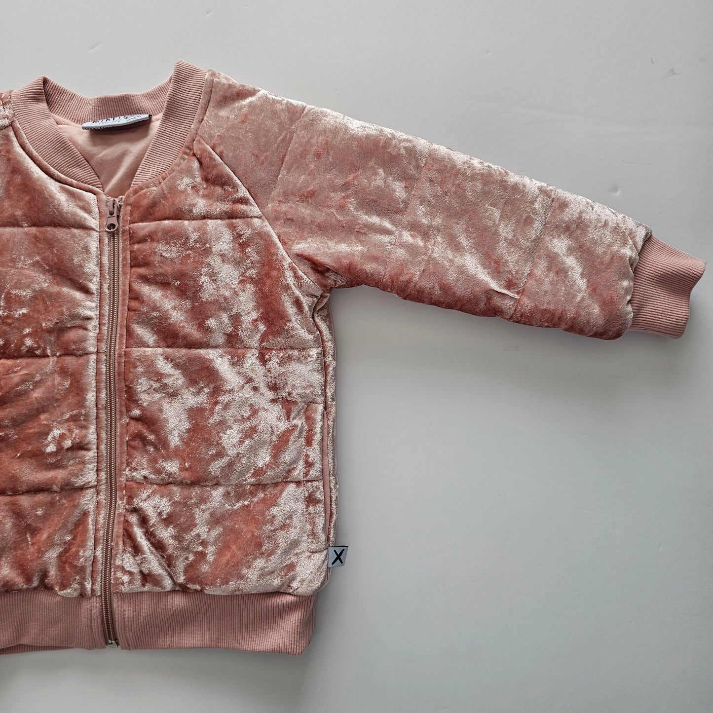 Minti Velvet Bomber Jacket - Size 4