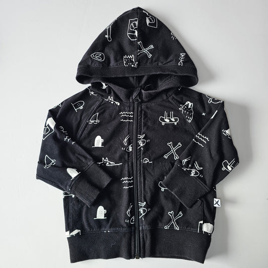 Minti Zip Hoodie - Size 1