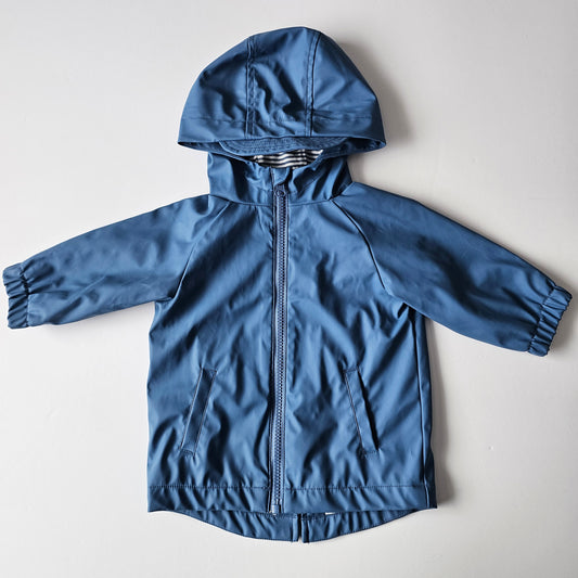 Country Road Logo Spliced Rain Jacket - Size 3-6m