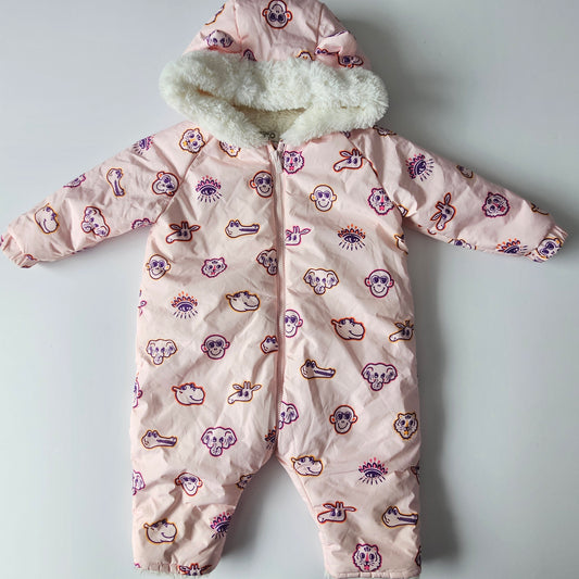 Kenzo Fleece Lined Jumpsuit - Size 12m