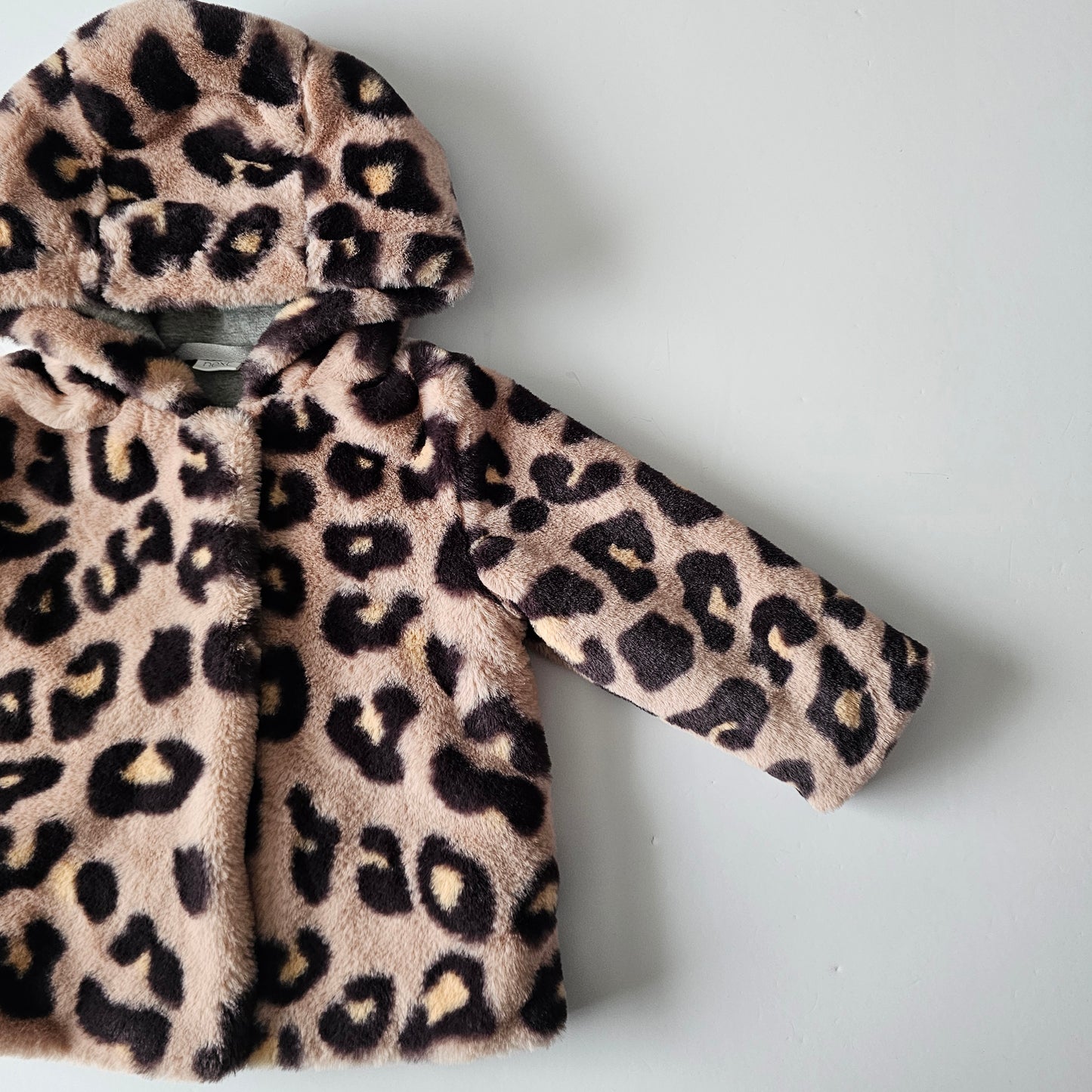 Next Leopard Print Coat - Size 18-24m