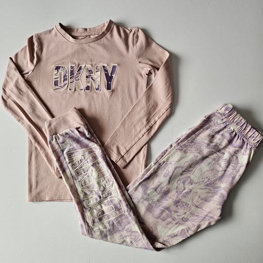 DKNY PJ Set (minor flaw) - Size 8