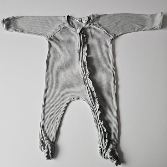 Jamie Kay North Star Melanie Zip Onsie - Size 6-12m