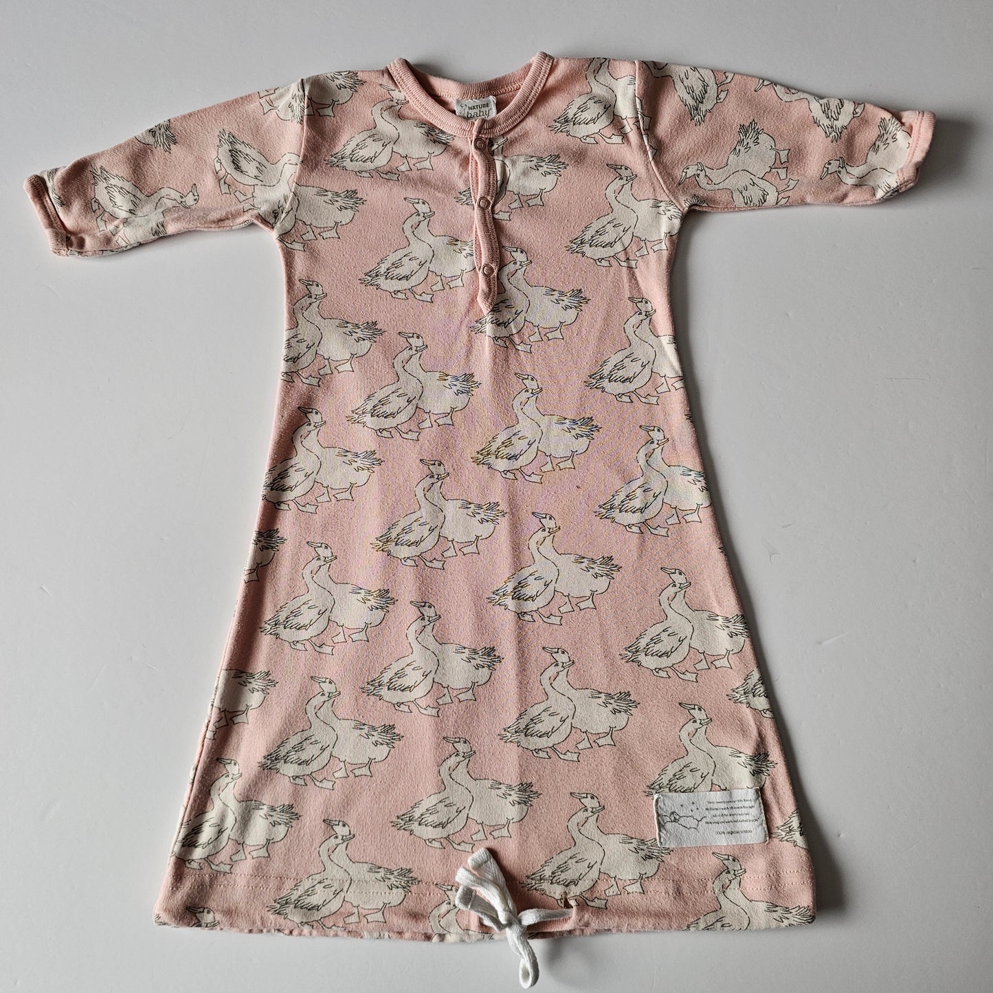 Nature Baby Sleep Gown - Size 0-3m