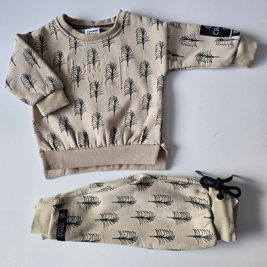 Cracked Soda Sweatshirt & Trackpants Set - Size 3-6m