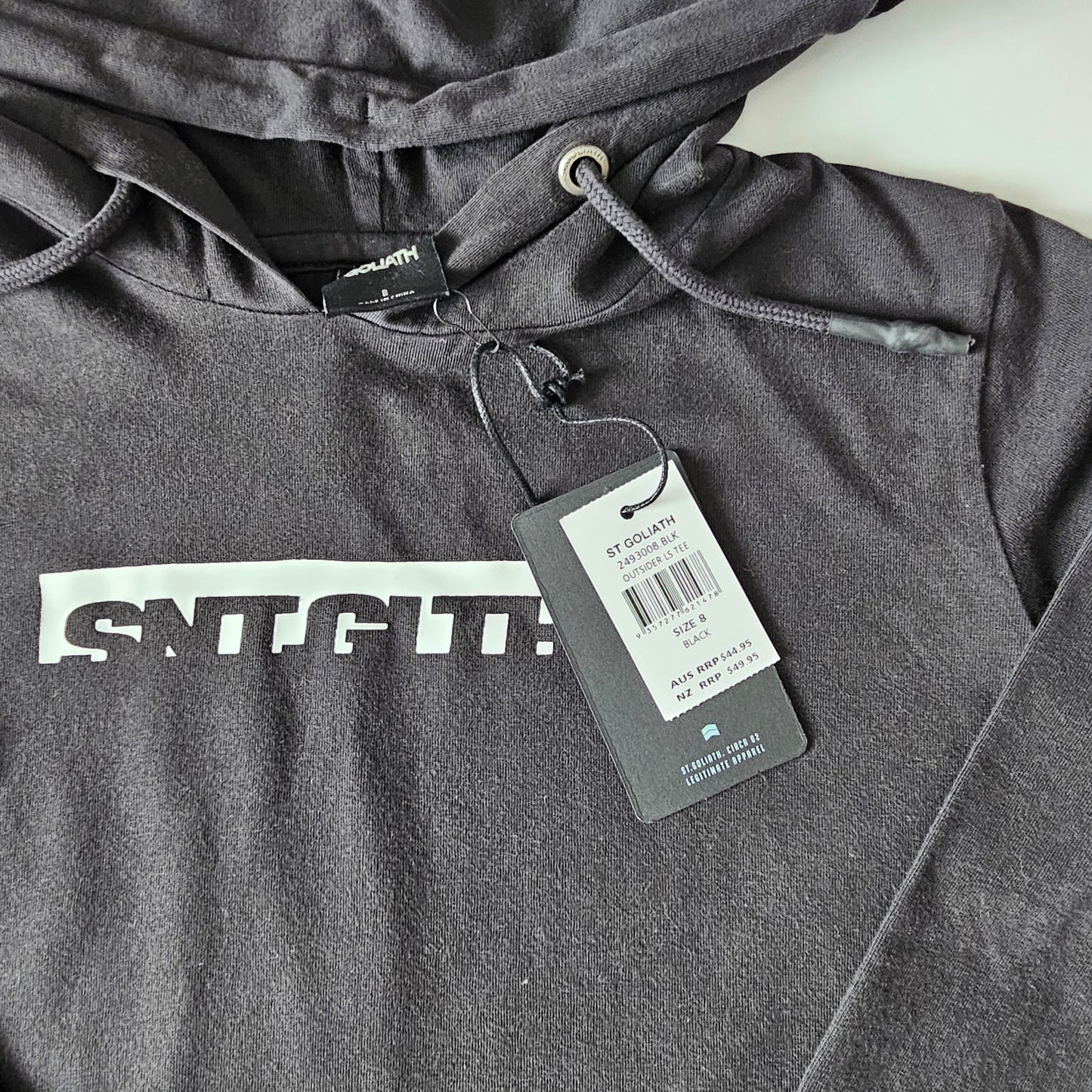 St Goliath Outsider Hooded Top *BNWT* - Size 8