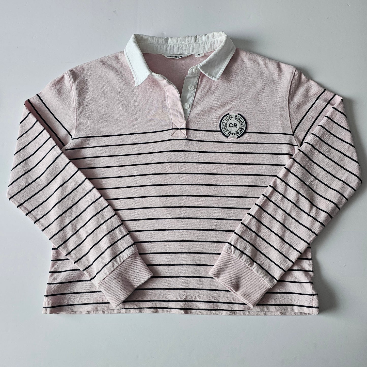 Country Road Logo Rugby Top - Size 10-12
