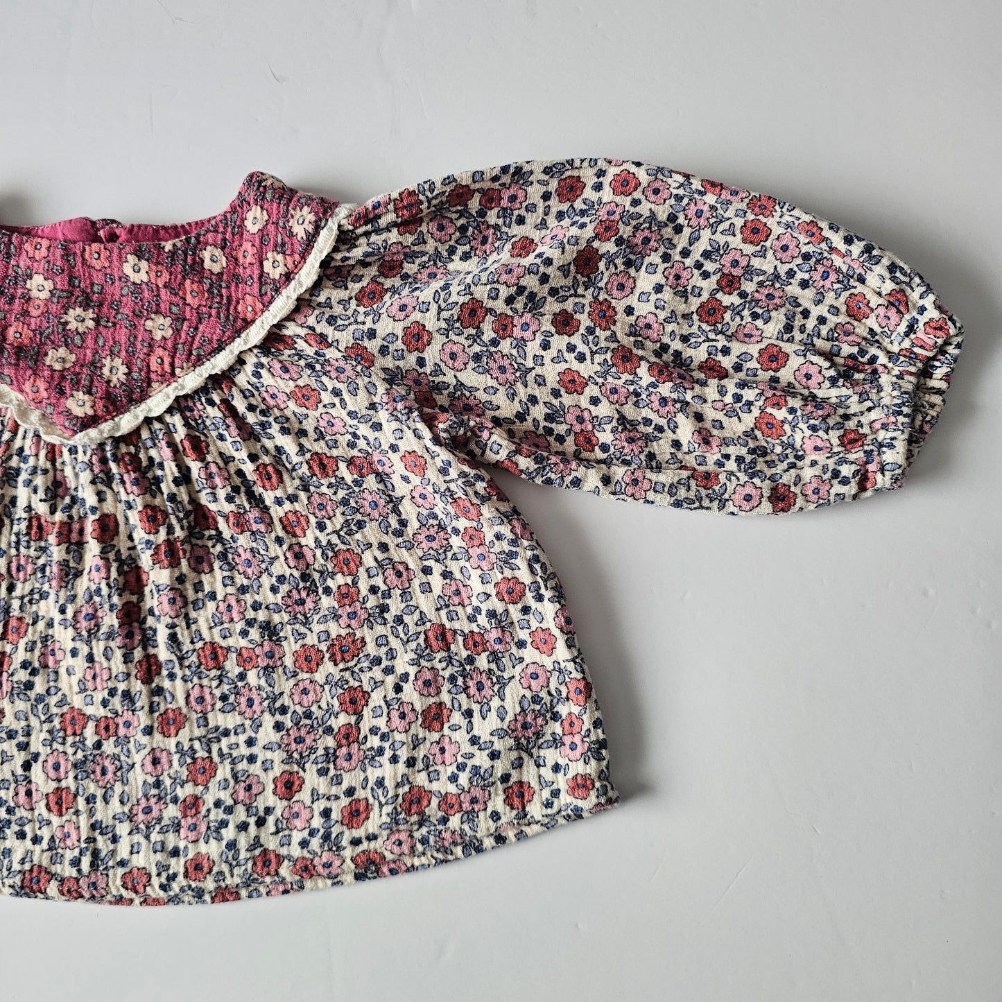 Zara Floral Blouse - Size 9-12m