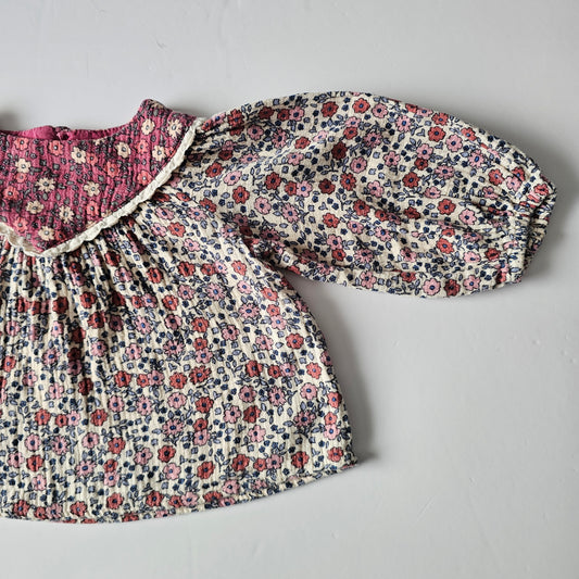 Zara Floral Blouse - Size 9-12m