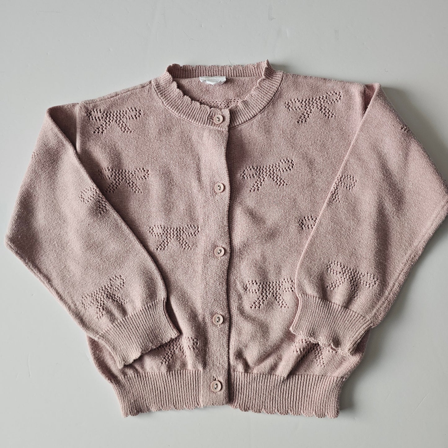 Jamie Kay Martha Bow Knit Cardigan - Size 2