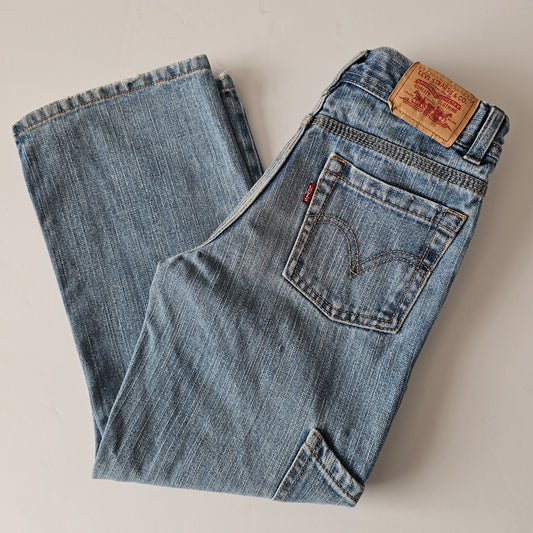 Distressed Levi's Workwear Carpenter Jeans (flaws) - Size 7