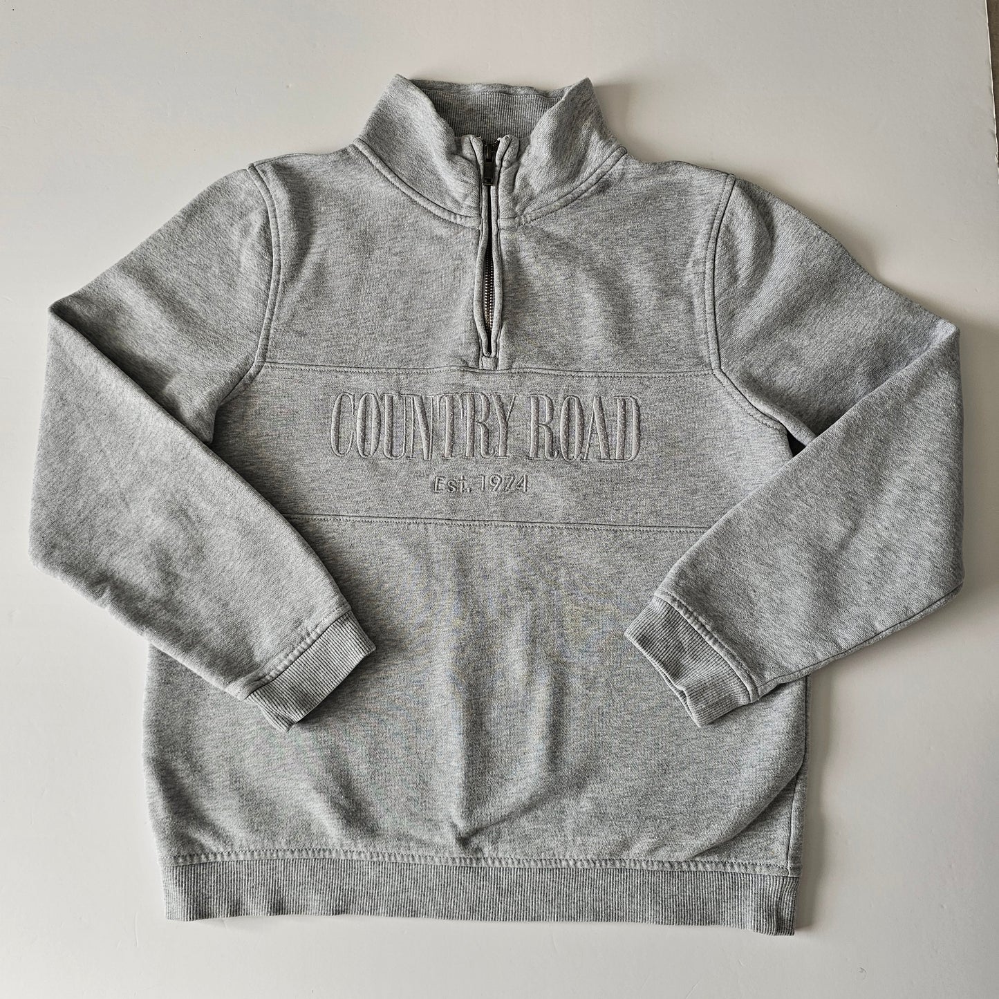 Country Road Heritage Half Zip Sweatshirt - Size 14