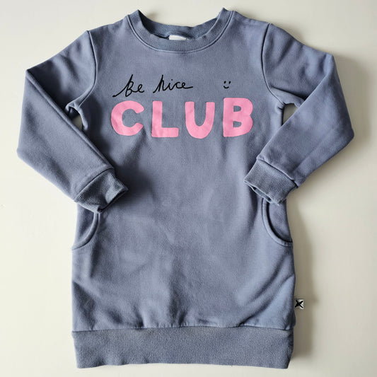 Minti Sweatshirt Dress - Size 5-6