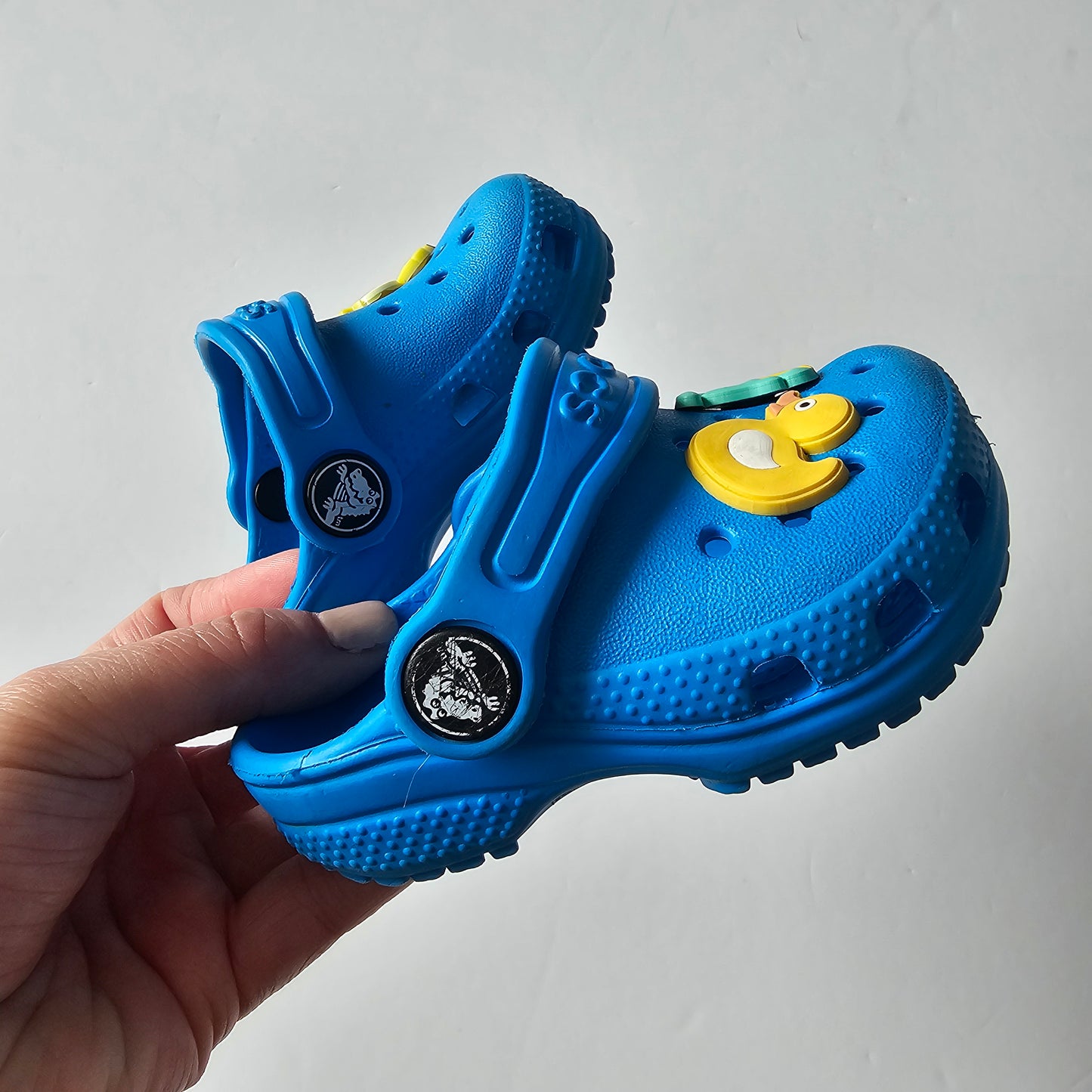 Crocs Blue with Jibbitz - Size C4