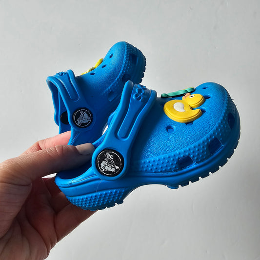 Crocs Blue with Jibbitz - Size C4