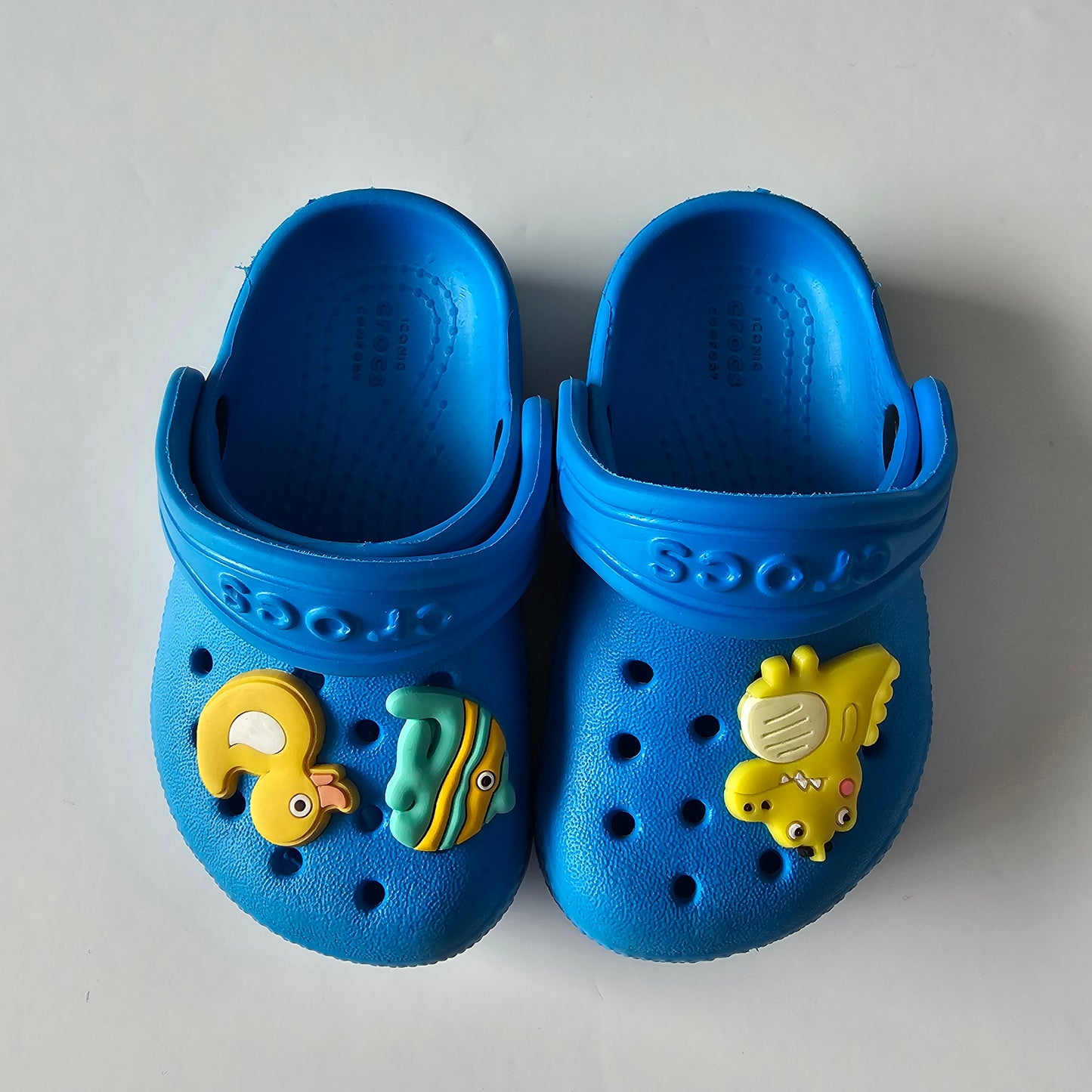 Crocs Blue with Jibbitz - Size C4